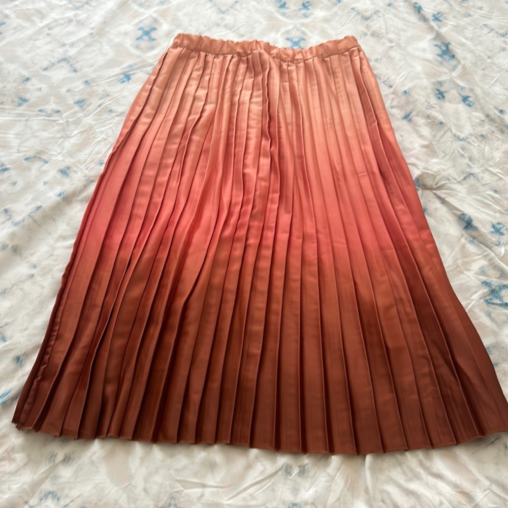 Anne Klein Peach Ombre Skirt